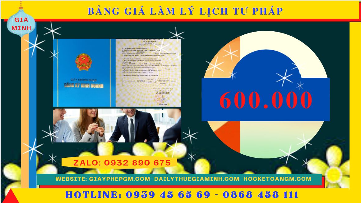 Dịch vụ làm lý lịch tư pháp số 2 quận bắc từ liêm nhanh rẻ nhất 5 Bảng giá lý lịch tư pháp số 2 tại Quận Bắc Từ Liêm - Hà Nội