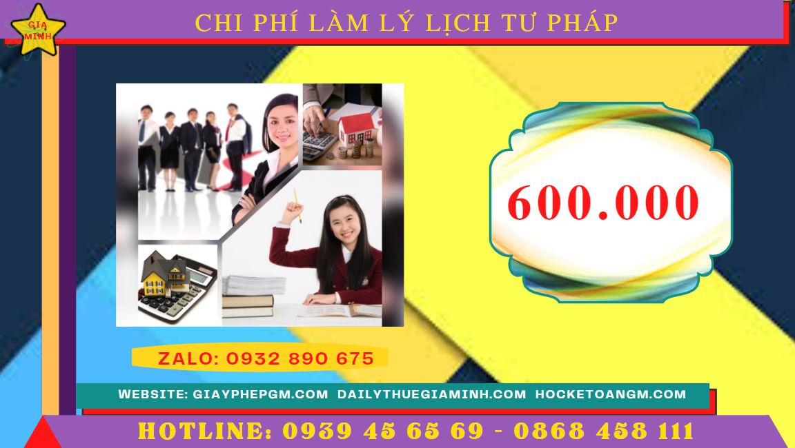 Dịch vụ làm lý lịch tư pháp số 2 quận cái răng nhanh rẻ nhất 5 Bảng giá lý lịch tư pháp số 2 tại Quận Cái Răng