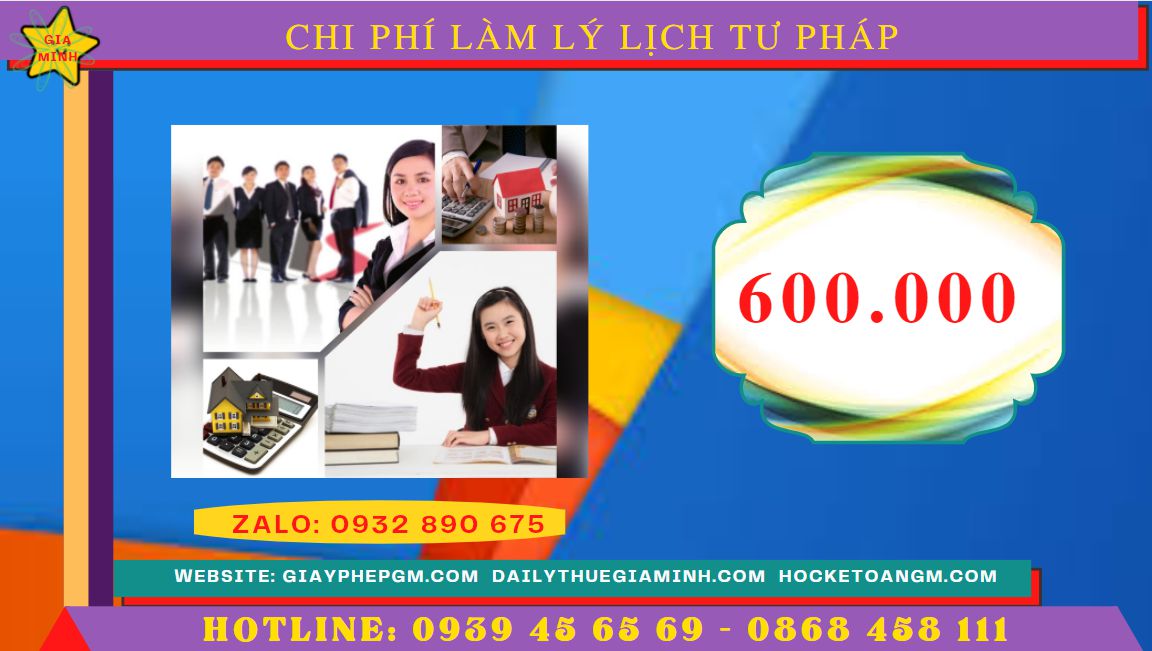 Dịch vụ làm lý lịch tư pháp số 2 quận thốt nốt nhanh rẻ nhất 5 Bảng giá lý lịch tư pháp số 2 tại Quận Thốt Nốt