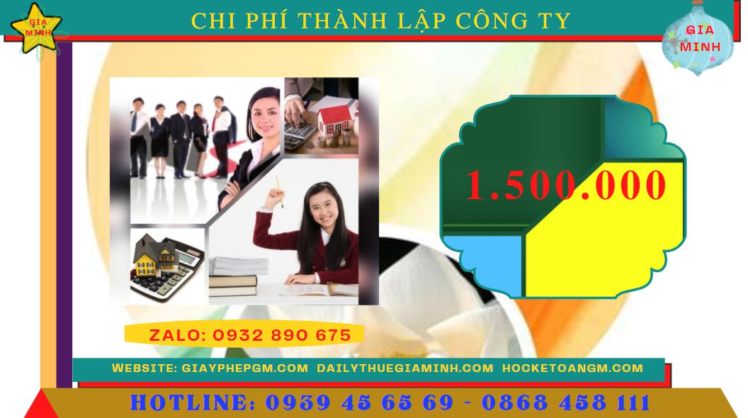 Bảng giá thành lập doanh nghiệp tại Điện Biên