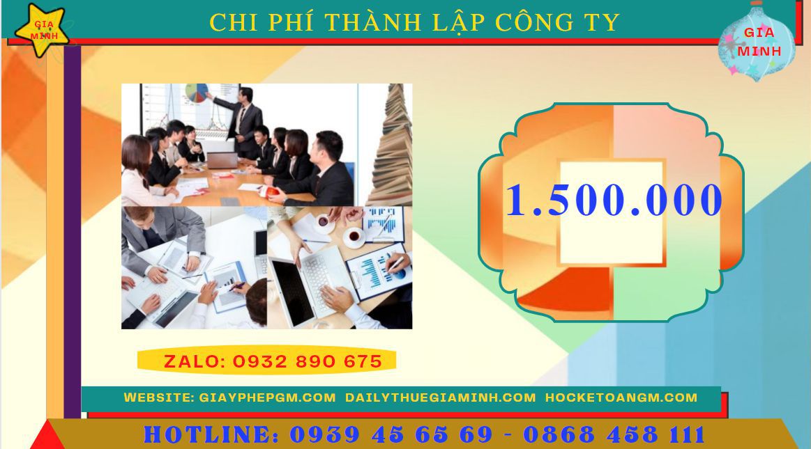 Bảng giá thành lập doanh nghiệp tại Kon Tum