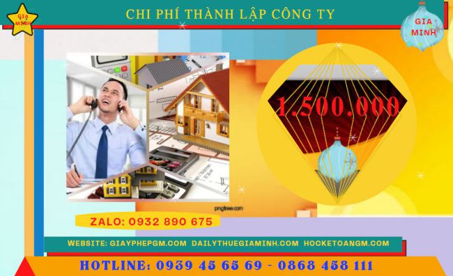TƯ VẤN THÀNH LẬP DOANH NGHIỆP TẠI LÀO CAI 5 Bảng giá thành lập doanh nghiệp tại Lào Cai