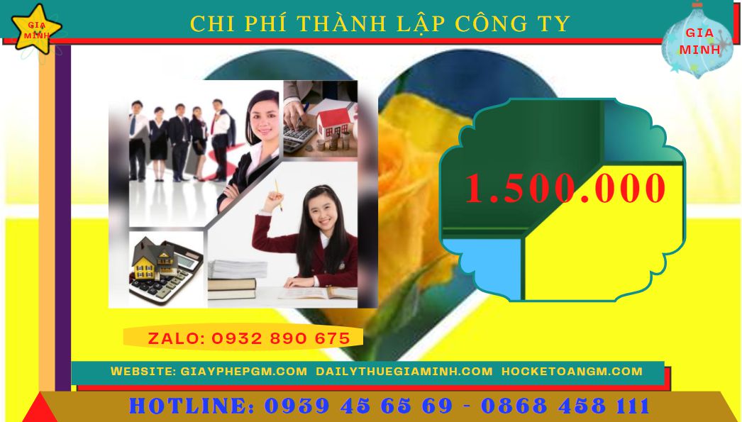 Bảng giá thành lập doanh nghiệp tại Nha Trang