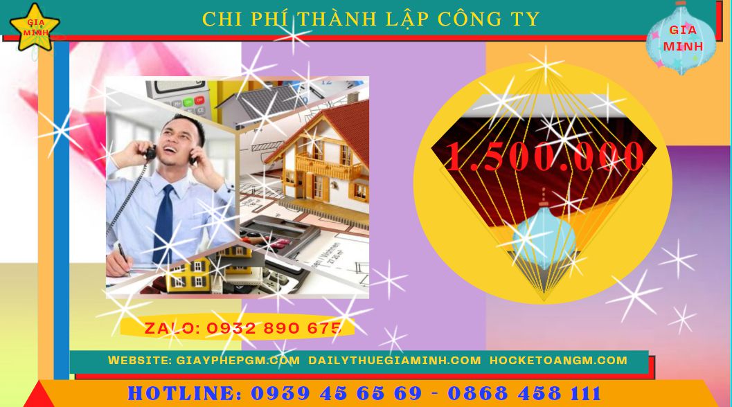 Bảng giá thành lập doanh nghiệp tại Sơn La