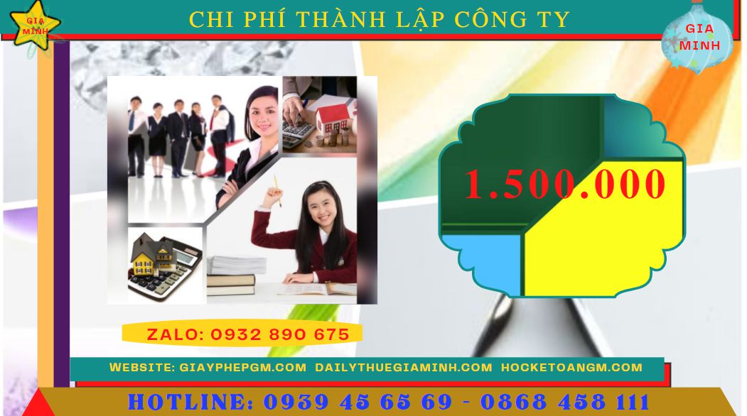 Bảng giá thành lập doanh nghiệp tại Thành Phố Huế