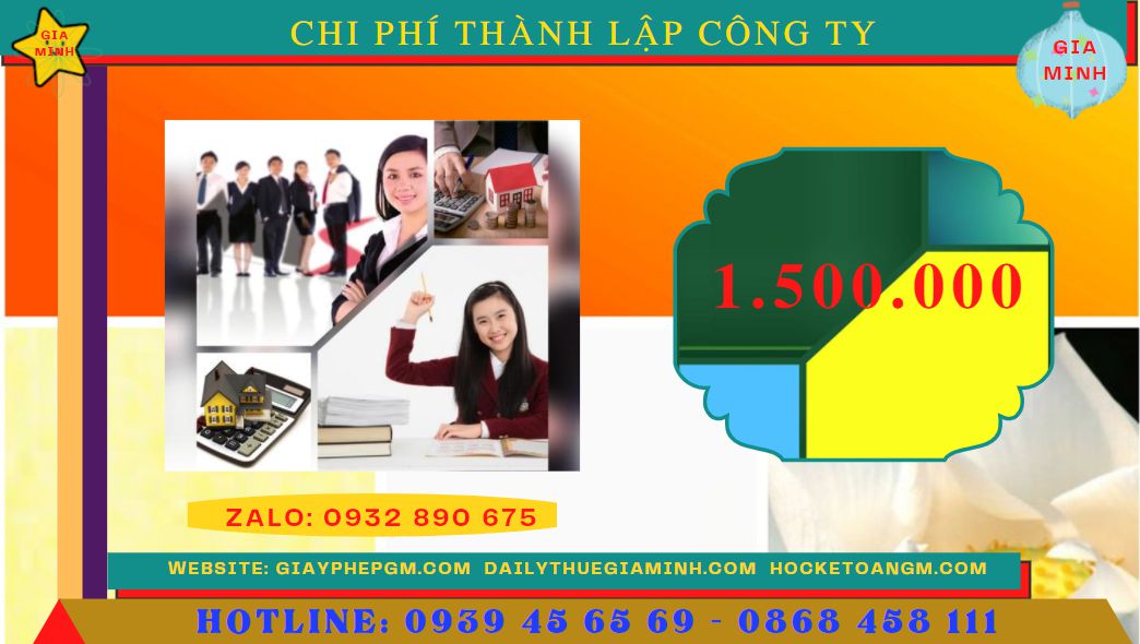 Bảng giá thành lập doanh nghiệp tại Thừa Thiên Huế
