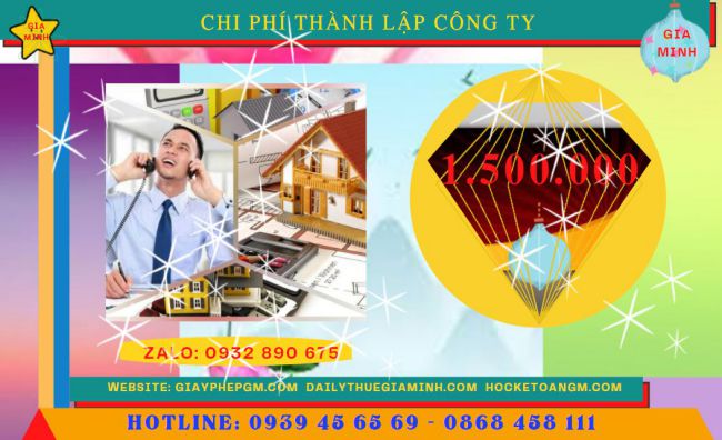 Bảng giá thành lập doanh nghiệp tại TP Hưng Yên 