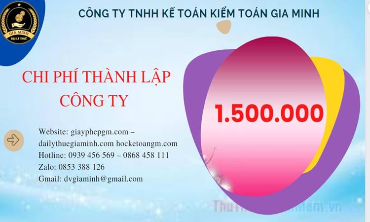 Bảng giá thành lập doanh nghiệp trọn gói tại Huyện Thanh Liêm