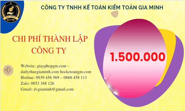 Bảng giá thành lập doanh nghiệp trọn gói tại Huyện Yên Mỹ 