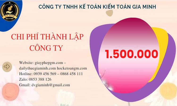 Bảng giá thành lập doanh nghiệp trọn gói tại Thị xã Mỹ Hào