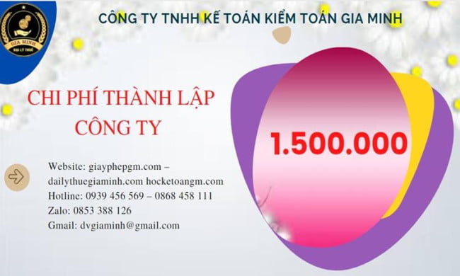 Bảng giá thành lập doanh nghiệp trọn gói tại Tuyên Quang