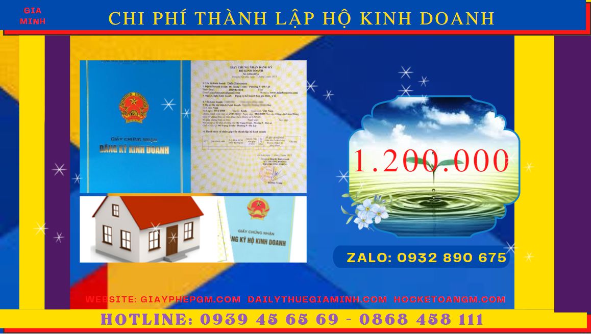 DỊCH VỤ THÀNH LẬP HỘ KINH DOANH CÁ THỂ UY TÍN TẠI HUYỆN KHOÁI CHÂU 5 Bảng giá thành lập hộ kinh doanh cá thể uy tín tại Huyện Khoái Châu