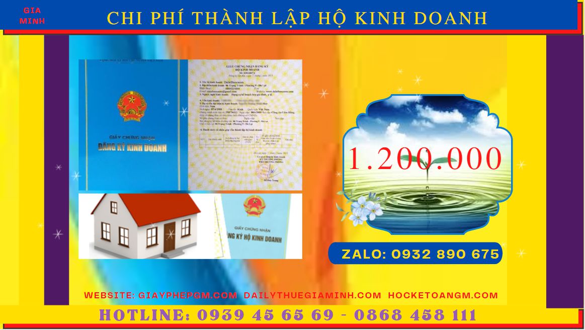 DỊCH VỤ THÀNH LẬP HỘ KINH DOANH CÁ THỂ UY TÍN TẠI HUYỆN LÝ NHÂN 5 Bảng giá thành lập hộ kinh doanh cá thể uy tín tại Huyện Lý Nhân