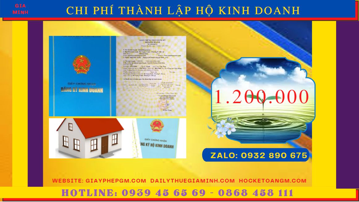 DỊCH VỤ THÀNH LẬP HỘ KINH DOANH CÁ THỂ UY TÍN TẠI THÀNH PHỐ PHỦ LÝ – Trọn gói, nhanh chóng 5 Bảng giá thành lập hộ kinh doanh cá thể uy tín tại Thành Phố Phủ Lý
