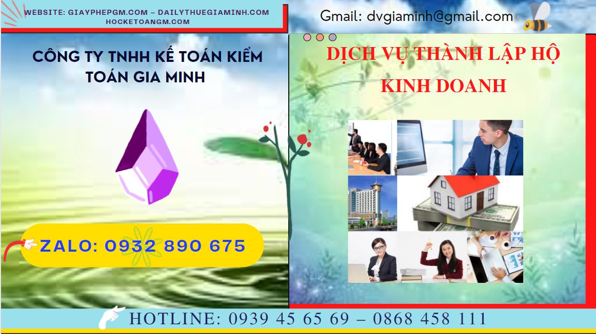 DỊCH VỤ THÀNH LẬP HỘ KINH DOANH CÁ THỂ UY TÍN TẠI QUẬN 1 4 Các bước đăng ký thành lập hộ kinh doanh tại Quận 1