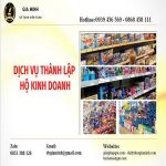 Dịch vụ đăng ký thành lập hộ kinh doanh tại TP Hải Phòng