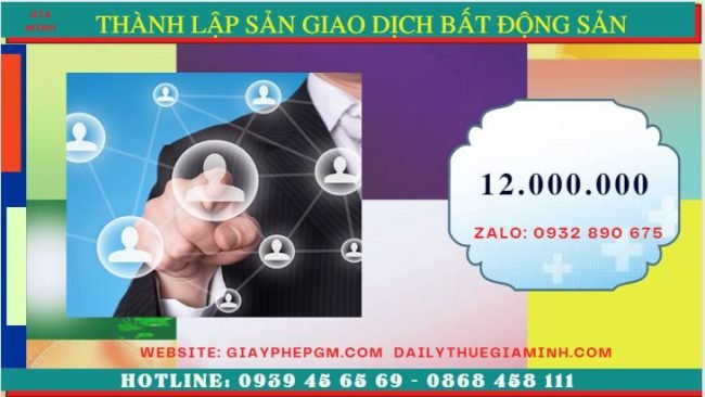 THÀNH LẬP SÀN GIAO DỊCH BẤT ĐỘNG SẢN 5 Chi phí để mở sàn giao dịch bất động sản