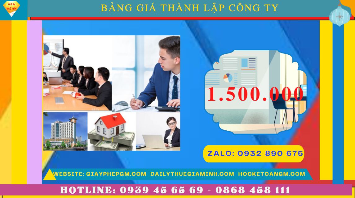 Chi phí thành lập công ty đóng gói bao bì tại Lạng Sơn