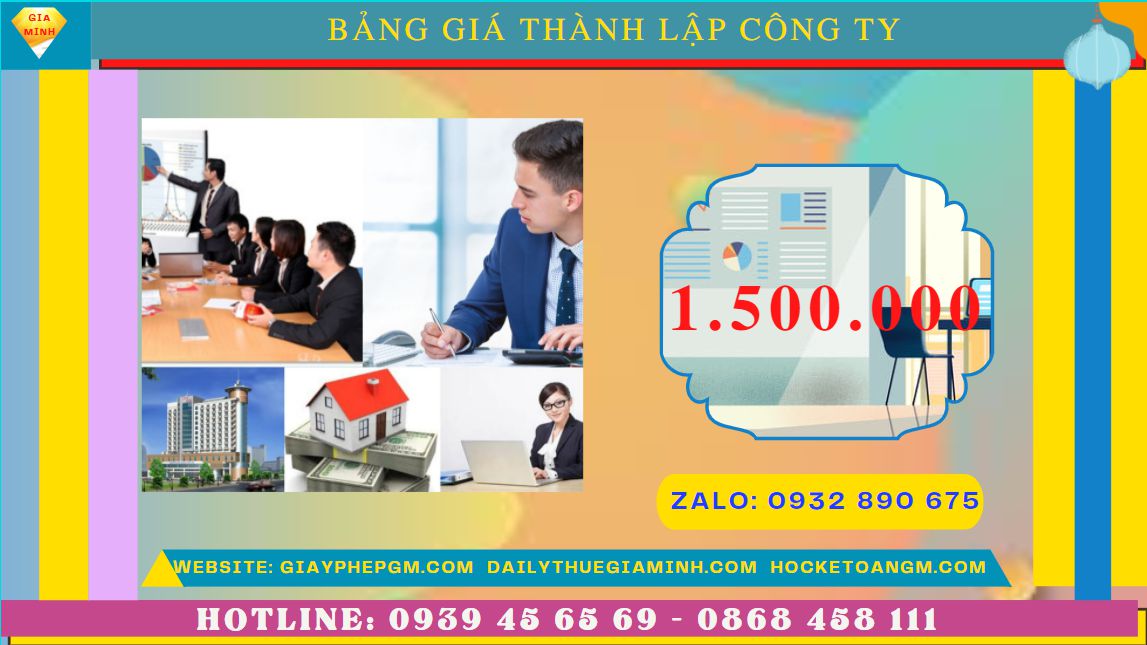 Dịch vụ thành lập doanh nghiệp đóng gói bao bì tại Phú Yên – Trọn gói, nhanh chóng, hợp pháp 4 Chi phí thành lập công ty đóng gói bao bì tại Phú Yên