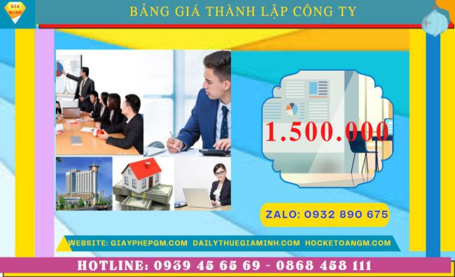 Chi phí thành lập công ty đóng gói bao bì tại tp đà nẵng