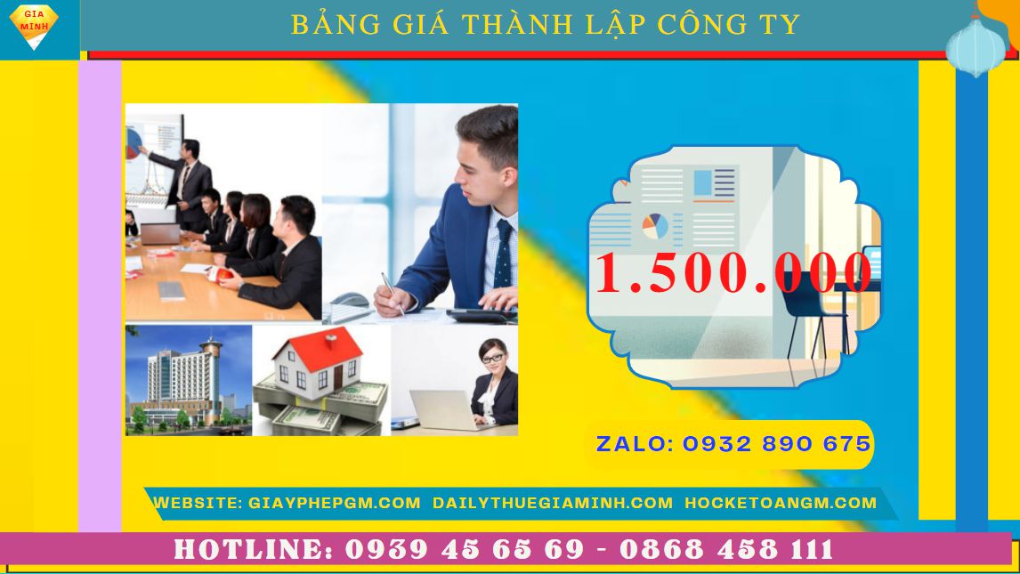 Chi phí thành lập công ty đóng gói bao bì tại TP Hải Phòng