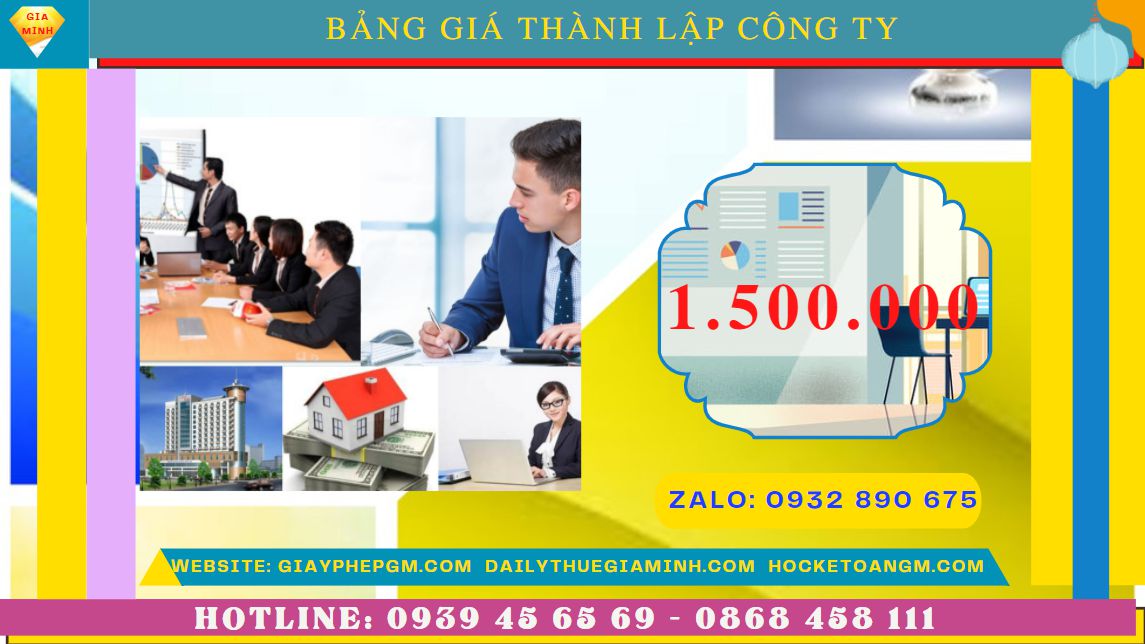 THÀNH LẬP CÔNG TY SHIP HÀNG TẠI BẮC KẠN 5 Chi phí thành lập công ty ship hàng tại Bắc Kạn