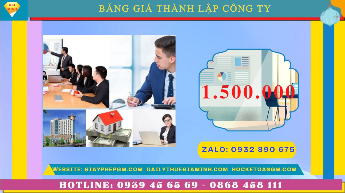 THÀNH LẬP CÔNG TY SHIP HÀNG TẠI BẮC NINH 4 Chi phí thành lập công ty ship hàng tại Bắc Ninh