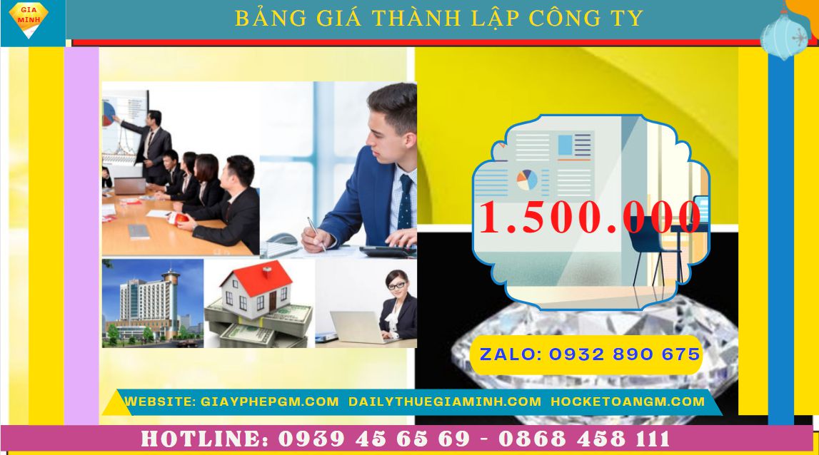 Chi phí thành lập công ty ship hàng tại Cao Bằng