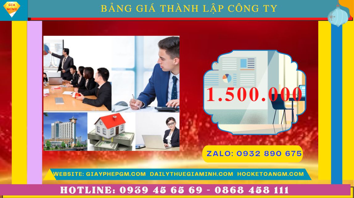 Chi phí thành lập công ty ship hàng tại Đắk Nông
