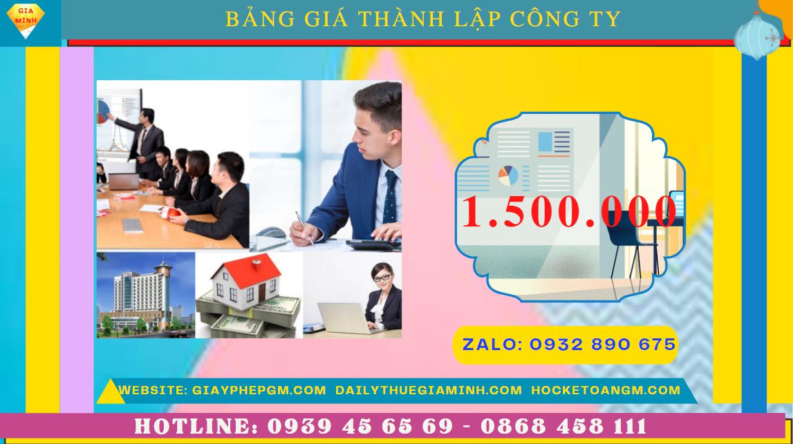 Chi phí thành lập công ty ship hàng tại Đồng Tháp