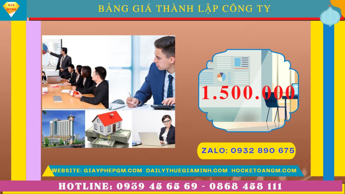 THÀNH LẬP CÔNG TY SHIP HÀNG TẠI GIA LAI 4 Chi phí thành lập công ty ship hàng tại Gia Lai