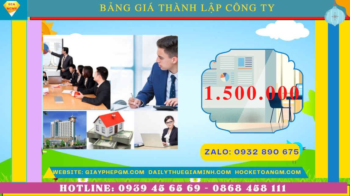Chi phí thành lập công ty ship hàng tại Hà Nam