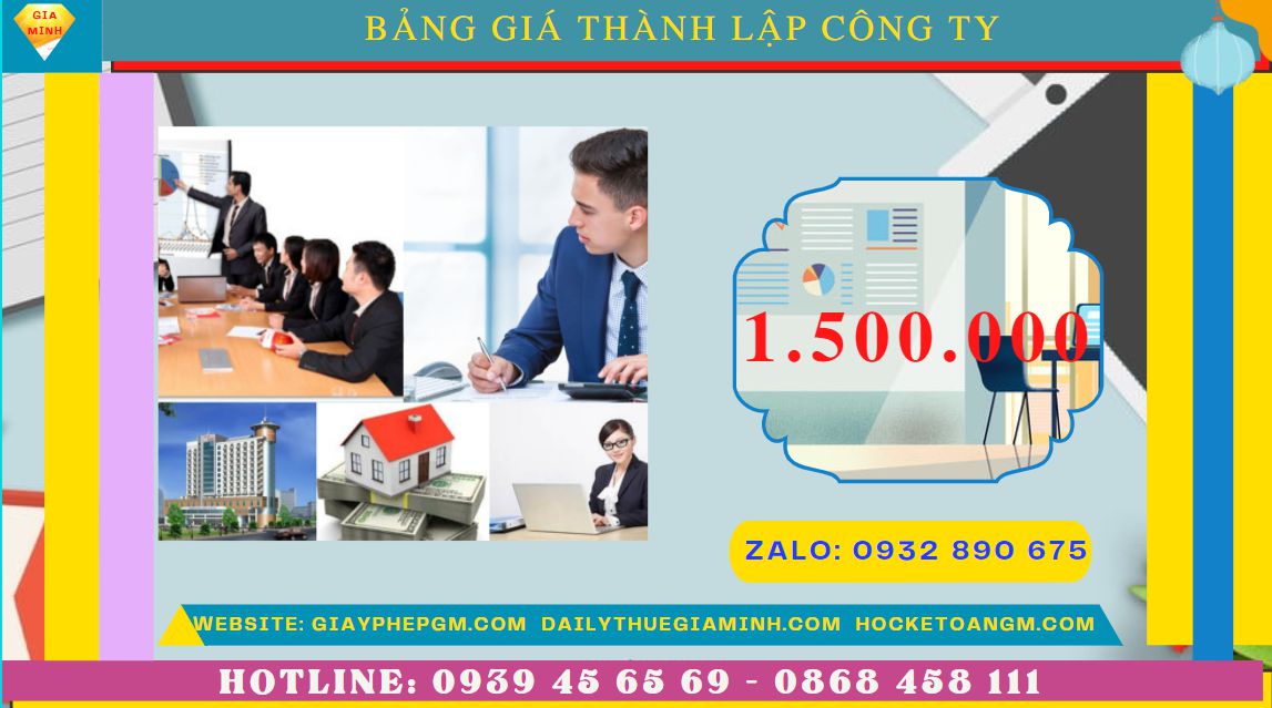 Chi phí thành lập công ty ship hàng tại Hà Tĩnh