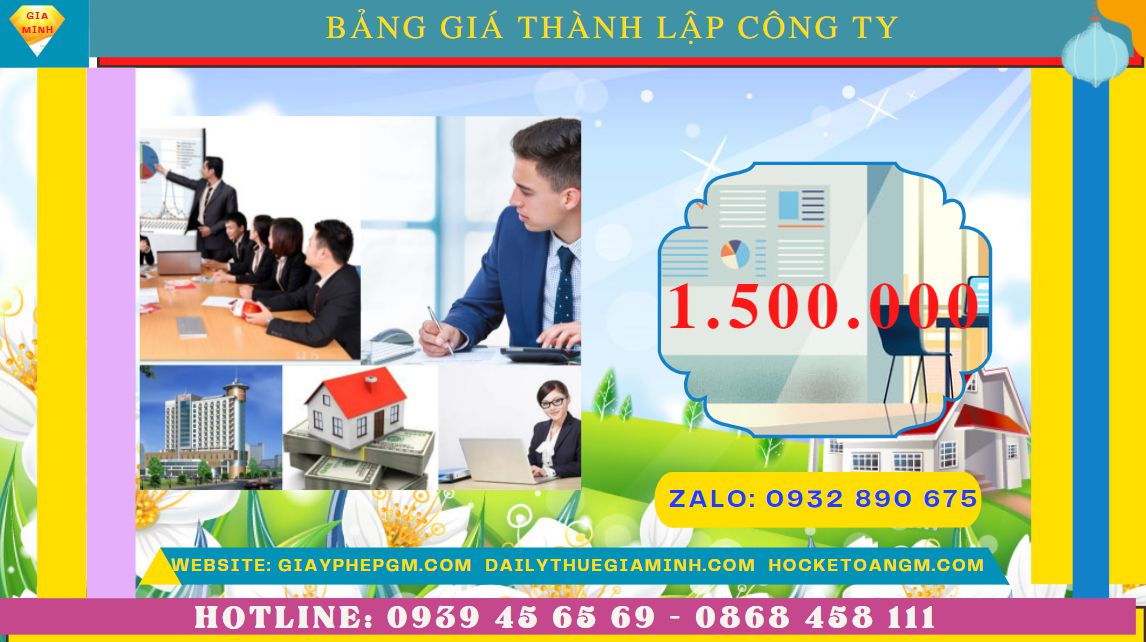 Chi phí thành lập công ty ship hàng tại Hải Dương