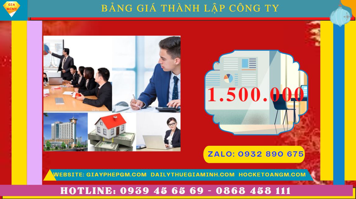 THÀNH LẬP CÔNG TY SHIP HÀNG TẠI KON TUM 4 Chi phí thành lập công ty ship hàng tại Kon Tum
