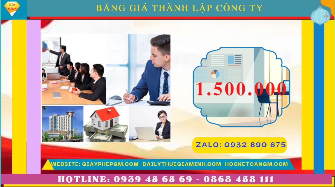 Chi phí thành lập công ty ship hàng tại Lâm Đồng