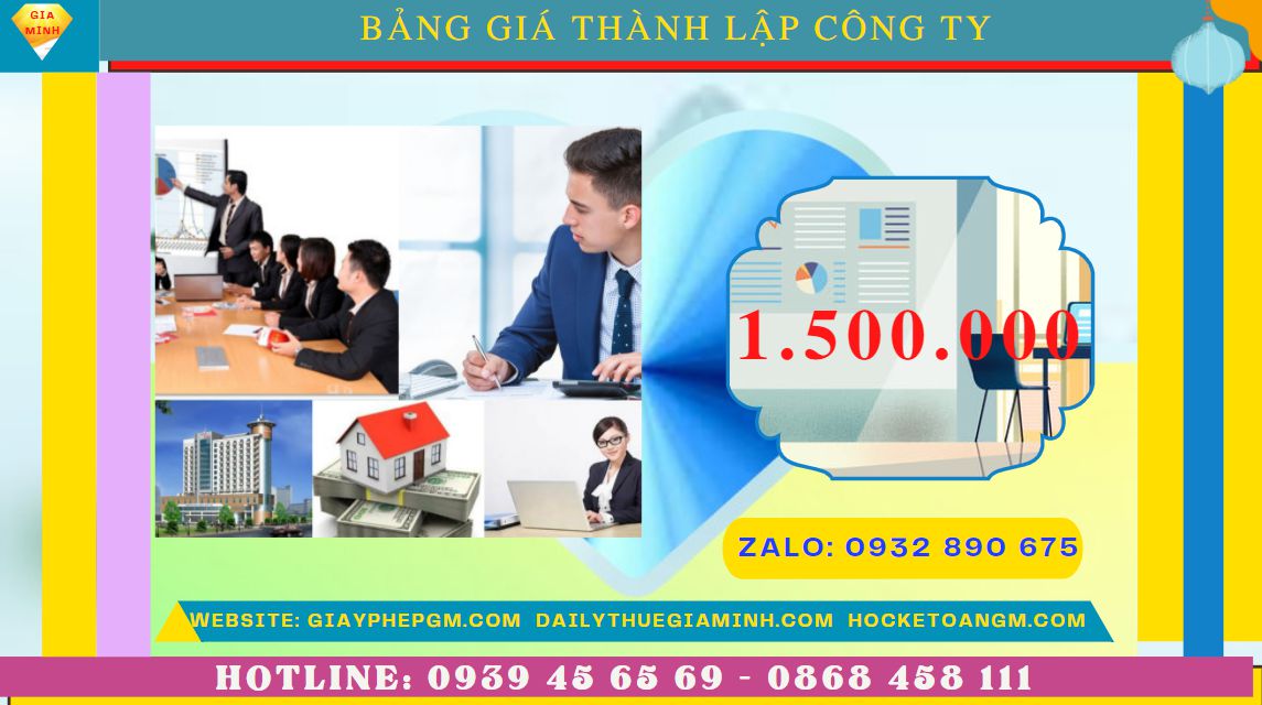 Chi phí thành lập công ty ship hàng tại Nam Định