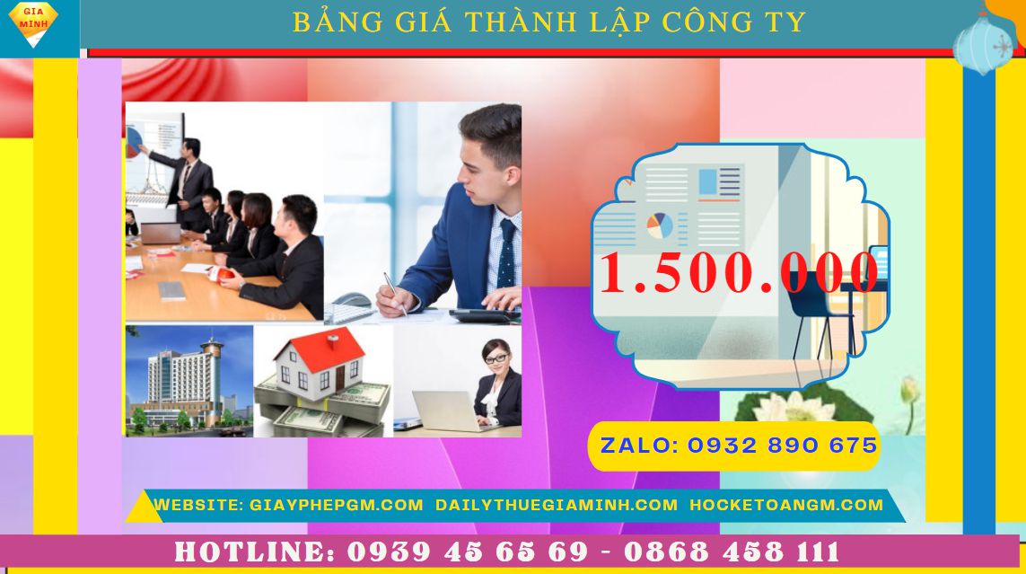 Chi phí thành lập công ty ship hàng tại Ninh Thuận