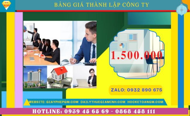 Chi phí thành lập công ty ship hàng tại Thái Nguyên