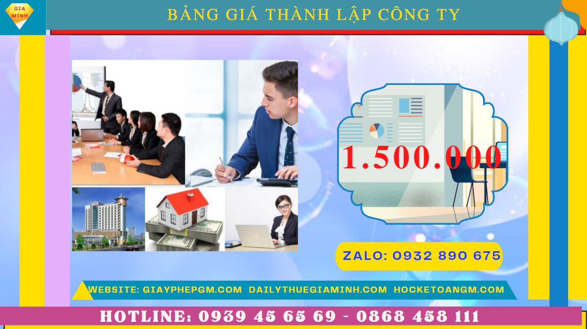 THÀNH LẬP CÔNG TY SHIP HÀNG TẠI THỪA THIÊN HUẾ 11 Chi phí thành lập công ty ship hàng tại Thừa Thiên Huế