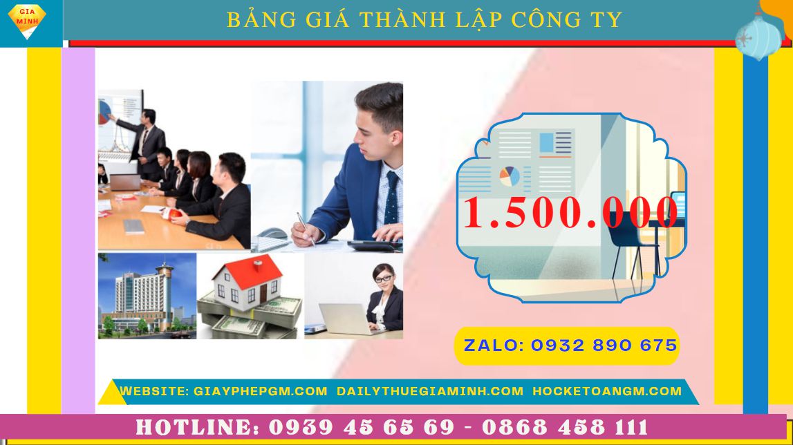 Chi phí thành lập công ty ship hàng tại Trà Vinh