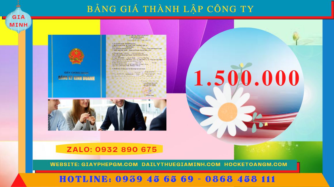 DỊCH VỤ THÀNH LẬP DOANH NGHIỆP A-Z TRỌN GÓI TẠI HÒA BÌNH 5 Chi phí thành lập doanh nghiệp nhanh Hòa Bình
