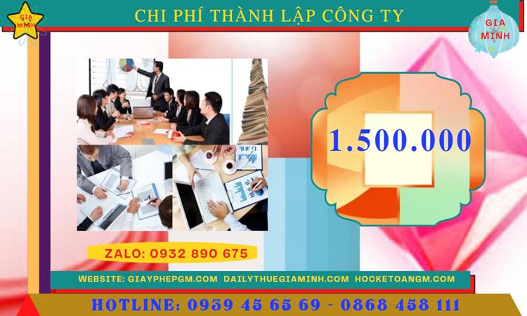 Dịch vụ thành lập doanh nghiệp tại thành phố móng cái 5 Chi phí thành lập doanh nghiệp tại Thành phố móng cái