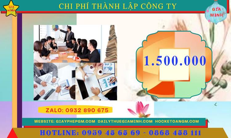 Dịch vụ thành lập doanh nghiệp tại quận dương kinh 5 Chi phí thành lập doanh nghiệp tại Quận dương kinh