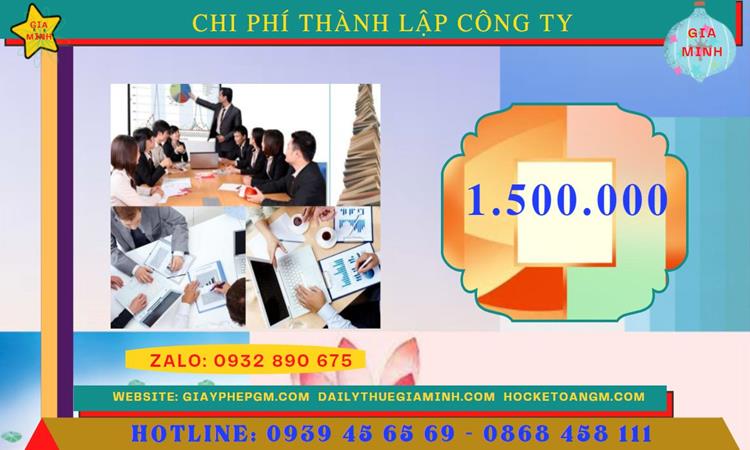 Dịch vụ thành lập doanh nghiệp tại quận lê chân 5 Chi phí thành lập doanh nghiệp tại Thái Bình