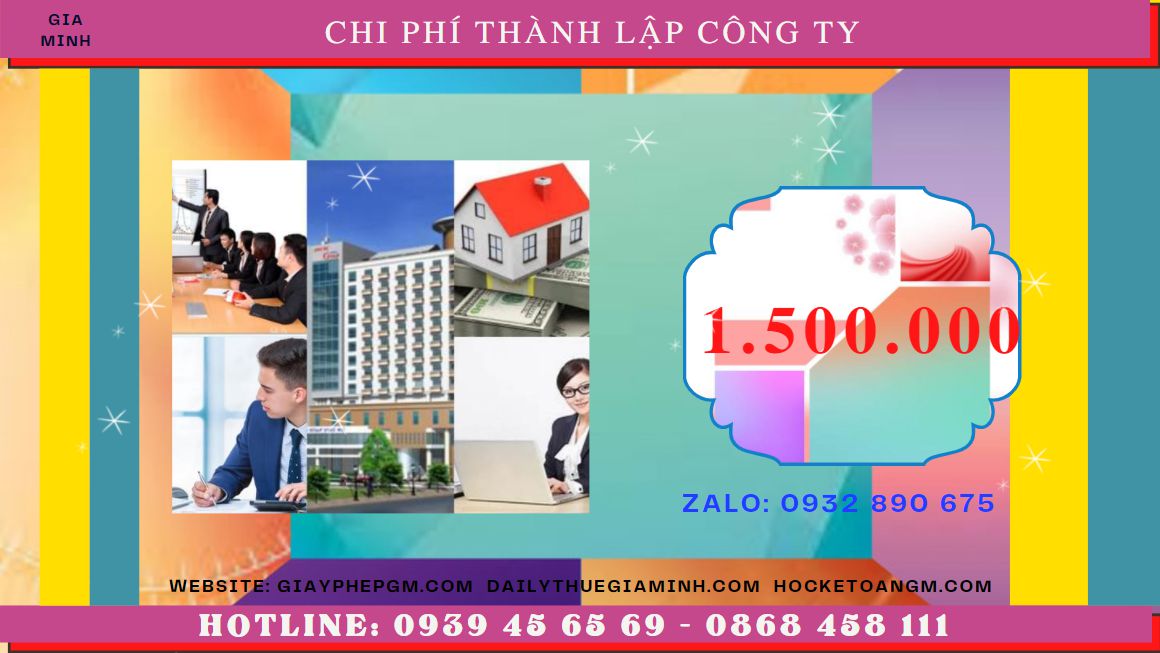 DỊCH VỤ THÀNH LẬP CÔNG TY TRỌN GÓI CHUYÊN NGHIỆP NHẤT HUYỆN CHƯƠNG MỸ 5 Chi phí thành lập doanh nghiệp uy tín nhất tại Huyện Chương Mỹ