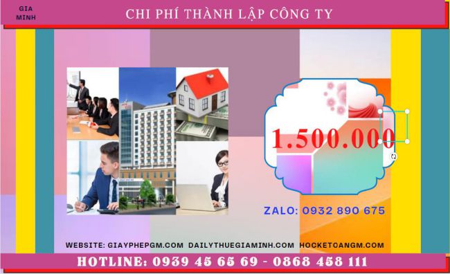 DỊCH VỤ THÀNH LẬP CÔNG TY TRỌN GÓI CHUYÊN NGHIỆP NHẤT HUYỆN MÊ LINH 5 Chi phí thành lập doanh nghiệp uy tín nhất tại Huyện Mê Linh