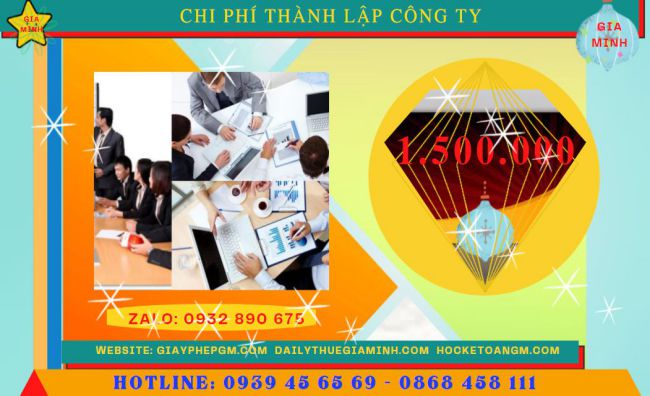 Chi phí thành lập doanh nghiệp uy tín nhất tại Huyện Nhà Bè