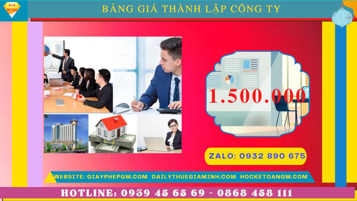Chi phí thành lập doanh nghiệp uy tín nhất tại Lạng Sơn
