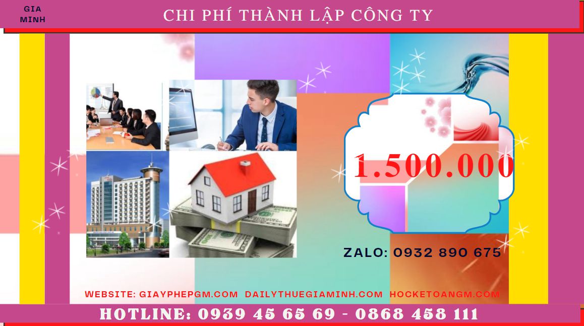 Chi phí thành lập doanh nghiệp uy tín nhất tại Quận Phú Nhuận